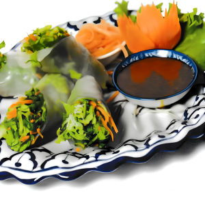 3. Rouleaux de printemps frais