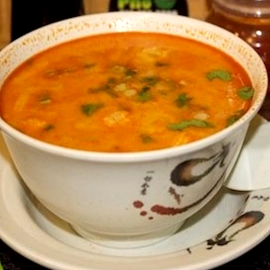 T14. Mixed Seafood Tom Yum (Thai Spicy & Sour Soup)