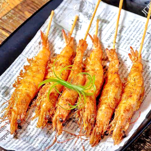 Thai Style Grilled Shrimp (5 pcs) 泰式烤虾