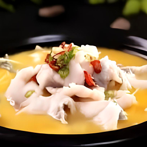 Fish in Sour Soup (A Few Spines) 酸汤鱼(微量刺)