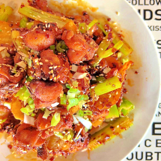 Chicken with Chill Oil 红油香辣鸡