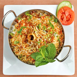 Biryani de ch&egrave;vre / Goat Biryani