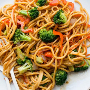 Veggie Stir-Fried Lo Mein
