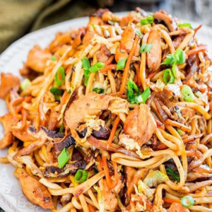 Chicken Stir-Fried Lo Mein