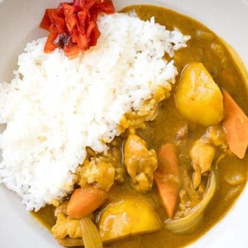 Curry Chicken on Rice