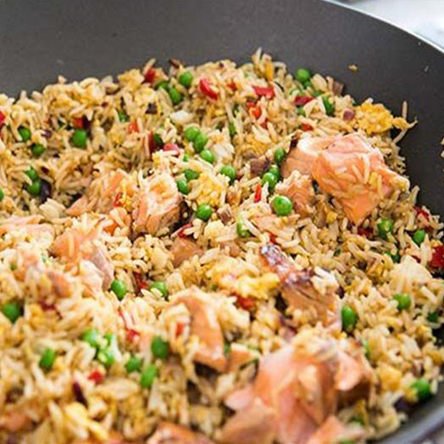 Salmon Fried Rice