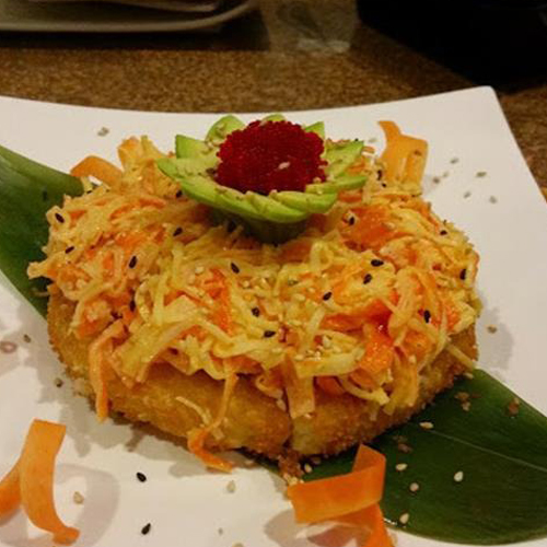 Spicy Crab Meat Pizza