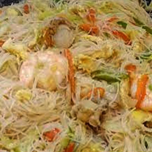 Seafood Stir-Fried Rice Noodles