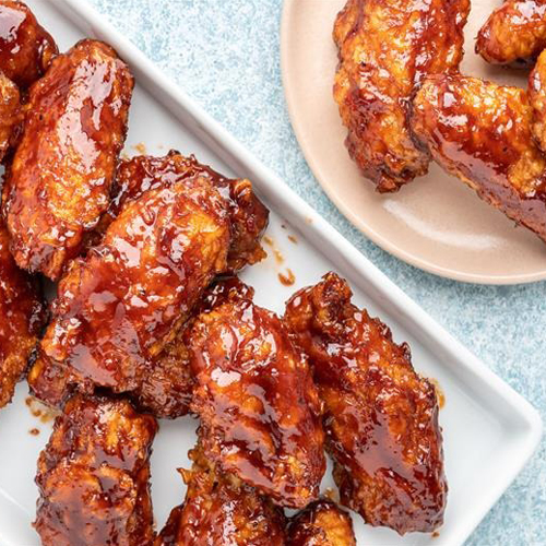 Honey Garlic Chicken Wings (8 pcs)