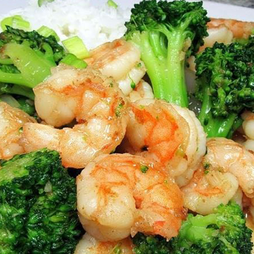 Shrimp with Broccoli