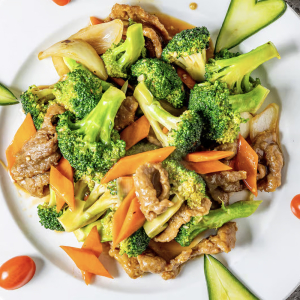 16. Stir-Fried Beef with Broccoli