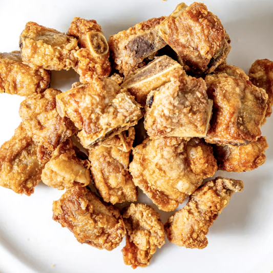 3. Deep-Fried Garlic Ribs