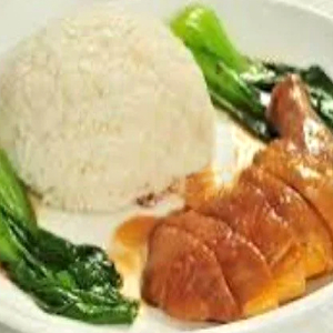Soy Sauce Chicken Leg on Rice