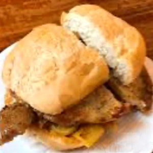 Pork Tenderloin on Bun