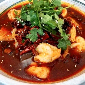 Szechuan Style Pig Blood