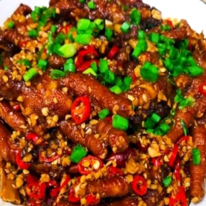 Spicy Fried Hupi Chicken Feet