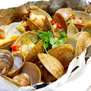 Spicy Clam on Foil (1 ptn)