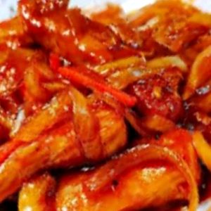 Pork Tenderloin Chop with Western Sauce