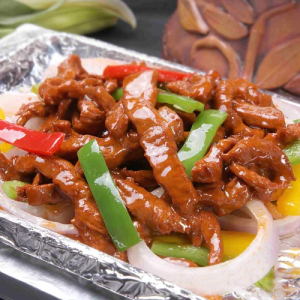 Stir-Fried Beef in Black Bean Sauce