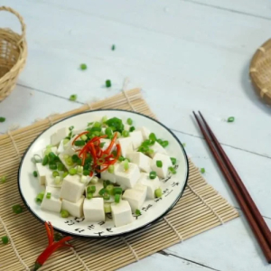 Tofu with Green Onion