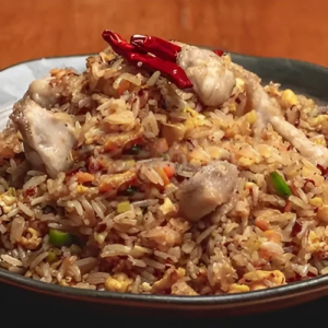 Spicy Chicken Fried Rice