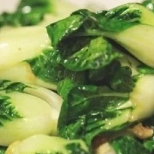 Stir-Fried Bok Choy in Garlic Sauce