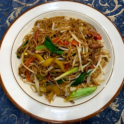 HK Sidewalk Stall Supreme Soy Sauce & Bean Spout Fried Noodles
