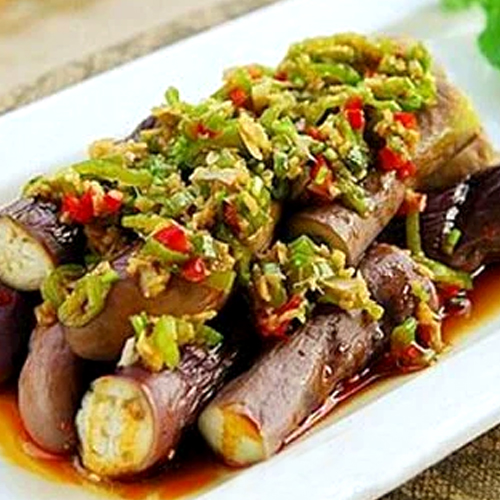 Green Pepper with Eggplant