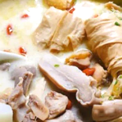 Pork Stomach Chicken Soup