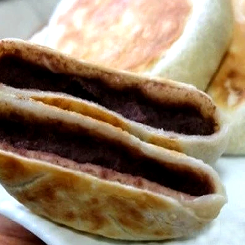 Pan-Fried Cake with Bean Paste Filling (2 pcs)