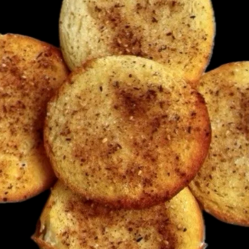 Grilled Crispy Chinese Bun (2 Slices)