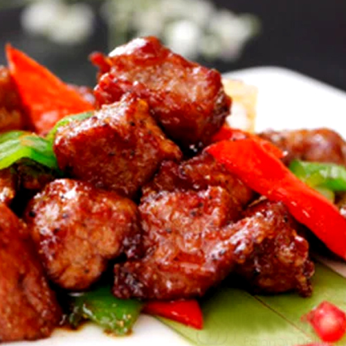 Beef in Honey Garlic Sauce