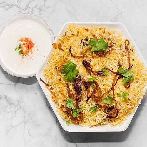 Chili Chicken Biryani