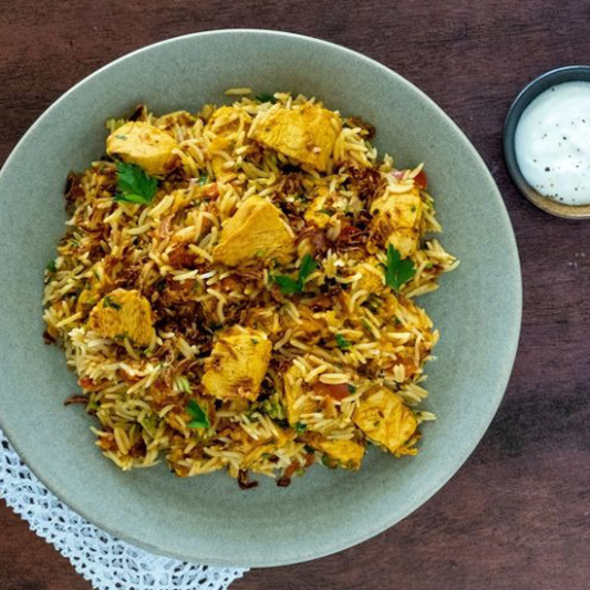 Hyderabadi Chicken Biryani