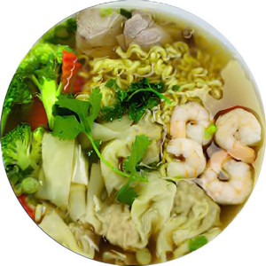 12. Soupe de wonton / Ho&agrave;nh th&aacute;nh