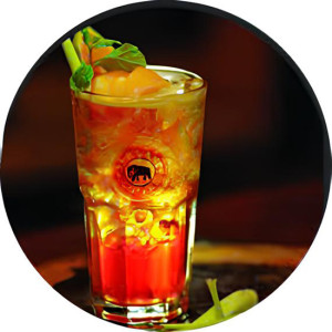 30. Th&eacute; &agrave; la p&ecirc;che, orange et citronnelle / Tr&agrave; đ&agrave;o cam sả