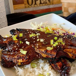 Korean Short Ribs with Rice 韩式牛仔骨饭