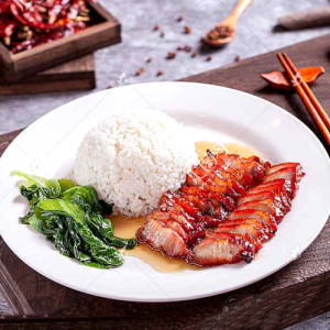 BBQ Pork on the Rice