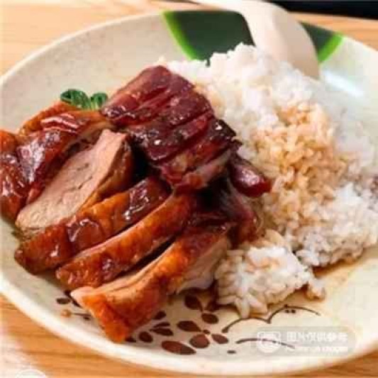 BBQ Pork and Duck on the Rice