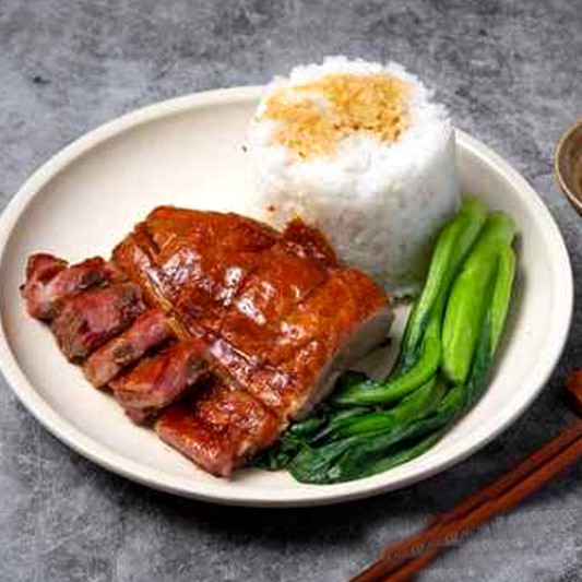 Roasted Duck and Rib on the Rice