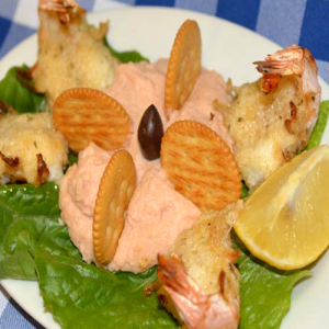 Garlic Broiled Shrimp (4 pcs)