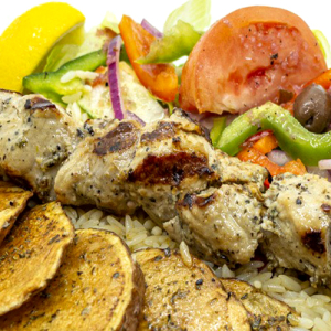 Pork Souvlaki (Single Skewer)