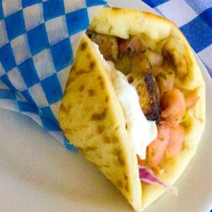 Chicken Souvlaki Pita
