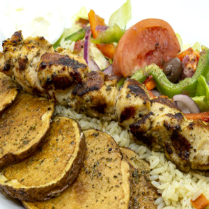 Chicken Souvlaki (Single Skewer)