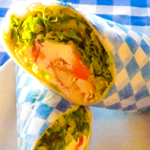Greek Chicken Wrap