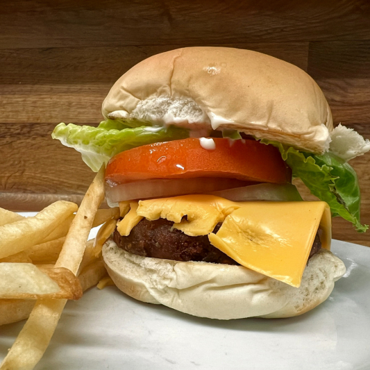 Vegetable Aloo Tikki Burger (Potato)
