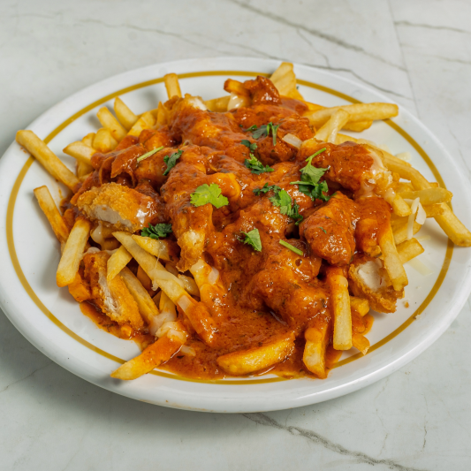 Butter Chicken Poutine