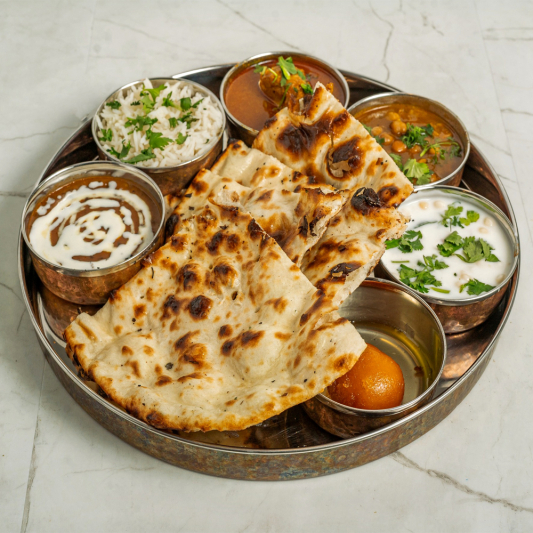 Chicken Indian Thali