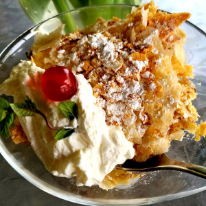 Sbriciolatta di millefoglie