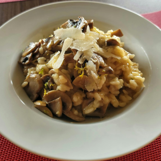 Risotto ai funghi porcini